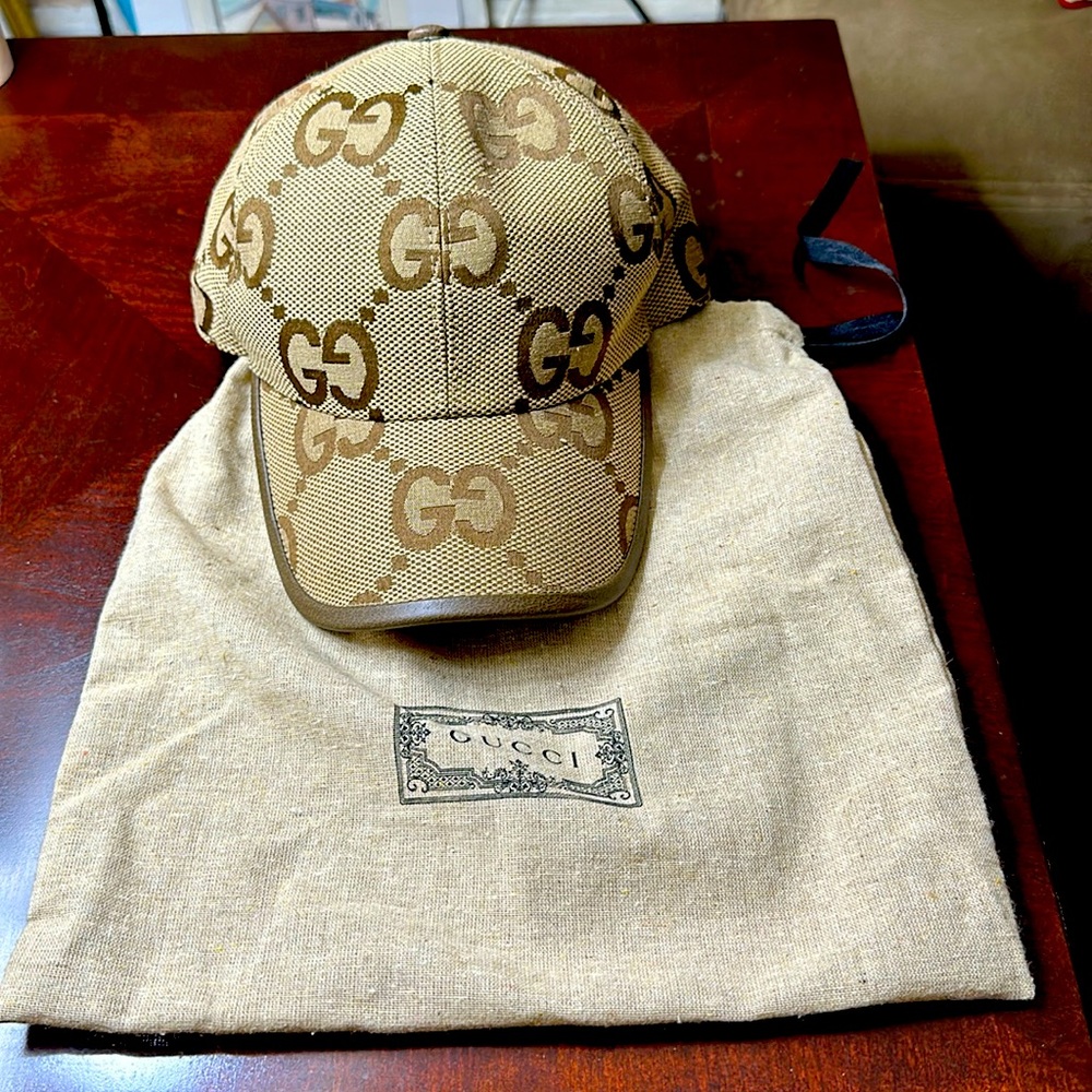 Jumbo GG Canvas Baseball Hat